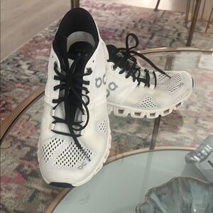 On Running White Athletic Shoes